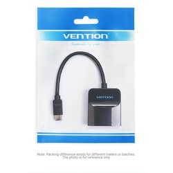 Vention Type-C to HDMI Adapter 0.15M Black ABS Type - TDCBB