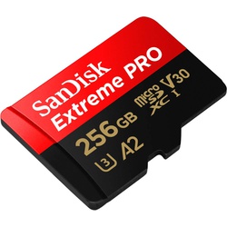 SanDisk Extreme PRO 256GB microSDXC Memory Card - SDSQXCD-256G-GN6MA