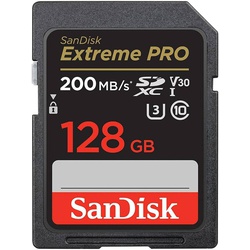 SanDisk Extreme PRO 128GB SDXC UHS-I Card 200 MBPs - SDSDXXD-128G-GN4IN
