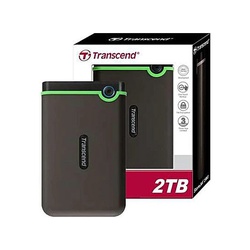 Transcend External HDD 2TB – Iron Grey