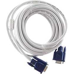 VGA Cable 15M, White