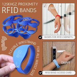 ID/IC Wristband S-WB4D/S-WB4C RFID Bracelet