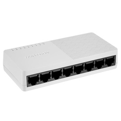 Hikvision  8-Port Fast Ethernet Plastic Switch - DS-3E0108D-O