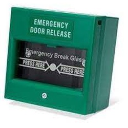 Emergency Break Glass -Green