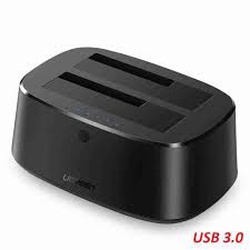 UGREEN USB 3.0 Dual Bay SATA Hard Drive Docking Station - CM198