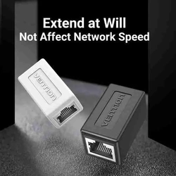 Vention IPVB0 CAT6 Keystone Coupler Black