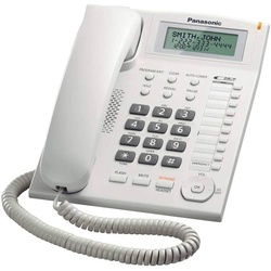 Panasonic Single Line KX-TS880W Corded Phone