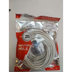 NEXA Copper CAT6 UTP Patch Cord 10M Grey