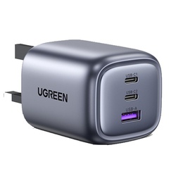 UGREEN USB-A+2*USB-C 65W GaN Tech Fast Charger - CD306