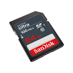 SanDisk Ultra SDXC 64GB 100MB/s Class 10 UHS-I