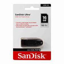 SanDisk Ultra USB 3.0 Flash Drive 16GB - SDCZ48-016G-U46
