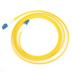 Fiber Patch Cord LSZH, LC UPC to LC UPC, SM, DX, 3M - LW-PC-LCU-LCU-DX-SM-3M