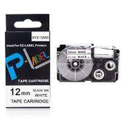 Byz-12we Compatible Catrdige Casio Label Tape