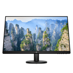 HP V27i 27" FHD Monitor, Black Color, Connectivity : 1 VGA, 1 HDMI 1.4 - 9SV94AS