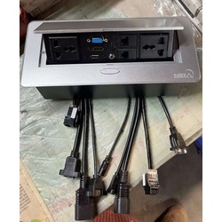 Nexa Silver Pop-Up Multifunction Socket