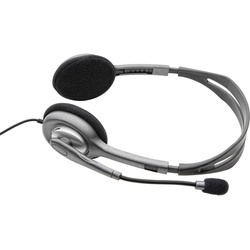 Logitech Stereo Headset H110 - Grey (2*3.5 MM JACK) - 981-000271