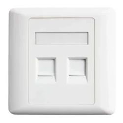 Officepoint Dual Faceplate CAT6