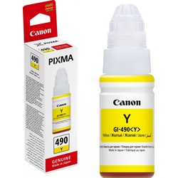 Canon GI-490 Yellow Ink Bottle-75ml