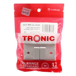 Tronics  trk-5122 2 Gang Switch