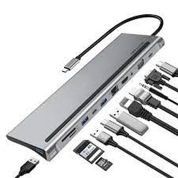 Vention USB-C Multi- Functional 11 in 1 Docking Station – VEN THTHC