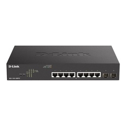 DGS-1100-10MPV2 – 8-Port Gigabit PoE Smart Managed Switch