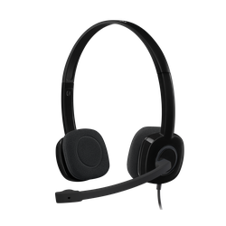 Logitech Stereo Headset H151 - Black (3.5 MM JACK) - 981-000589