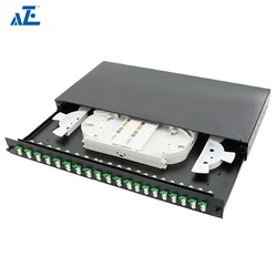 Giganet 1u  19 24 way fiber patch panel without Adapters