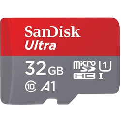 SanDisk microSDHC Card with Adapter 32GB