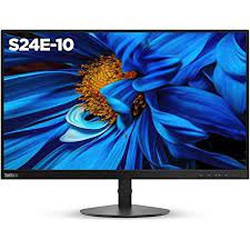 Lenovo S24e-20 23.8" FHD Monitor, Raven Black Color - 62AEKAT2UK