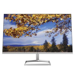 HP M27fw 27" FHD Ultra Slim Led Monitor, White Color, Connectivity : VGA, 2 HDMI - 2H1A4AA