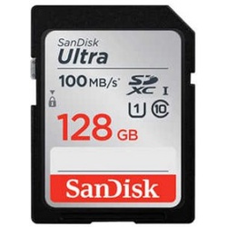 SanDisk Ultra SDXC 128GB 100MB/s Class 10 UHS-I