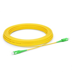 APC 15M OS2 SC-SC Simplex Single Mode Fiber patch cord