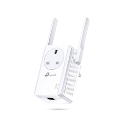 TP-Link 300Mbps Wireless N Wall Plugged Range Extender with AC Passthrough  - TL-WA860RE