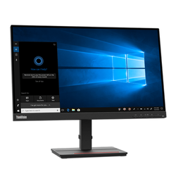 Lenovo S22e-20 21.5" FHD Monitor, Raven Black Color, Connectivity : VGA, HDMI 1.4 - 62C6KAT1UK