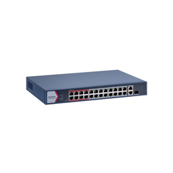 Hikvision 24 Port Fast Ethernet Smart POE Switch - DS-3E1326P-EI/M