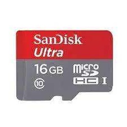SanDisk MicroSD CLASS 10 80MBPS 16GB W/O Adapter