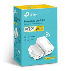 TP-Link 300Mbps AV600 Powerline Wi-Fi Kit - TL-WPA4220 KIT