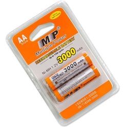 1.2V 3000mAh AA Multiple Power Rechargeable Battery