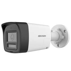 Hikvision - 2MP Two Way Audio Fixed Mini Bullet Camera (DS-2CE16D0T-LPTS)