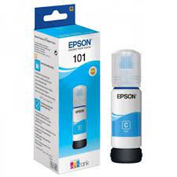Ink Cart Epson  101 Cyan for L4150, L4160, L6160, L6170, L6176, L6190 - 70ml - C13T03V24A
