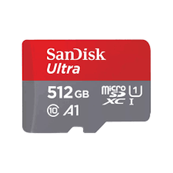 SanDisk MicroSD CLASS 10 120MBPS 512GB without Adapter - SDSQUA4-512G-GN6MN