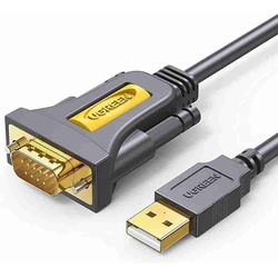 UGREEN USB-A 2.0 to DB9 RS-232 Male Adapter Cable 1.5m - CR104