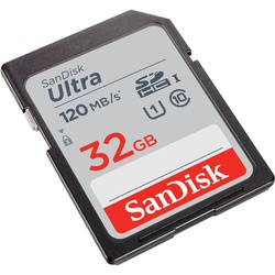 SanDisk Ultra SDXC 32GB 120MB/s Class 10 UHS-I