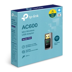 TP-Link AC600 Wireless Dual Band USB Adapter - TL-Archer T2U