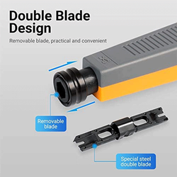 Vention Punch Down Impact Tool Network Punch Tool with Two Blade - KECH0