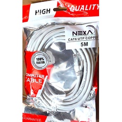 NEXA Copper CAT6 UTP Patch Cord 5M Grey