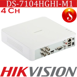 Hikvision DS-7104HGHI-M1 4 Channel DVR -White