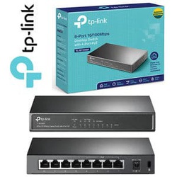 TP-Link 8-Port Gigabit Desktop Switch with 4-Port PoE+ - TL-SG1008P