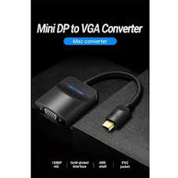 Vention Mini DP to VGA Converter 0.15M Black - HBDBB