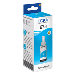 Ink Cart Epson T6732 Cyan for L800, L805, L810, L850, L1800-70ml - C13T67324A